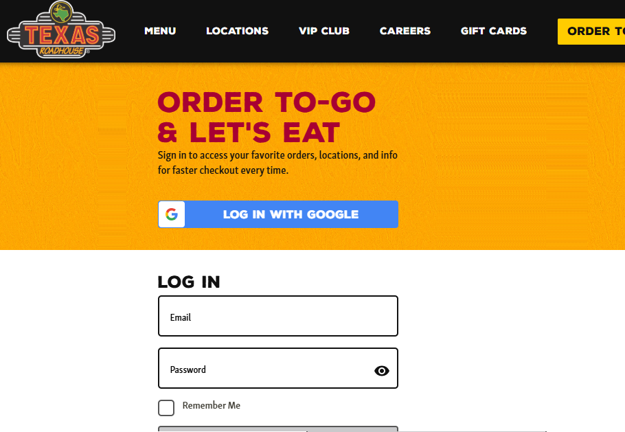 TXRHLIVE - Login to Texas RoadHouse Employee Portal